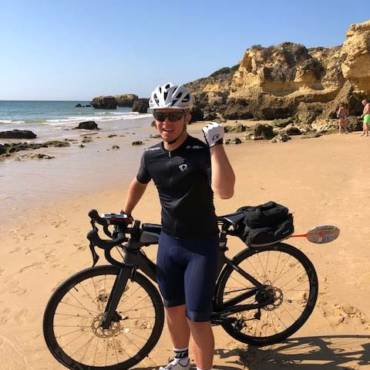 Aleksander Haarberg Cycles from Spain to Albufeira
